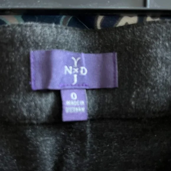 NYDJ Charcoal Trousers – Original Slimming Fit - Size 0 - Picture 5 of 6